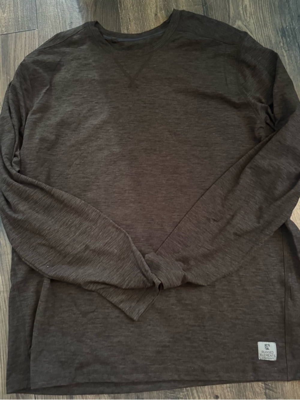 Rugged Elements Men’s XXL Long Sleeve Shirt Brown Workwear Base Layer NWOT